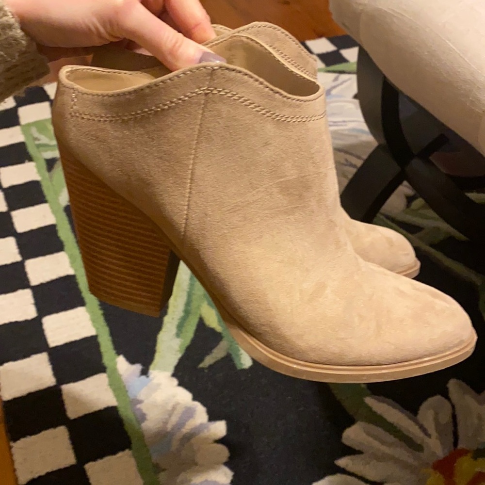 Dolce vita open back booties